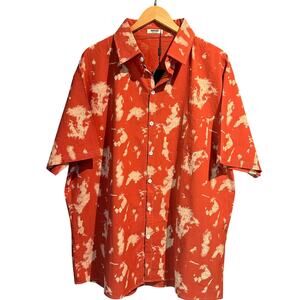 NWT Coofandy Size 3XL Men's short sleeve button up Beach Cruise Casual Work